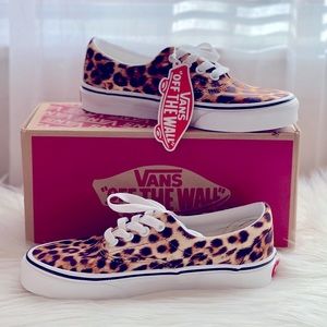 ‼️SOLD‼️Leopard Vans